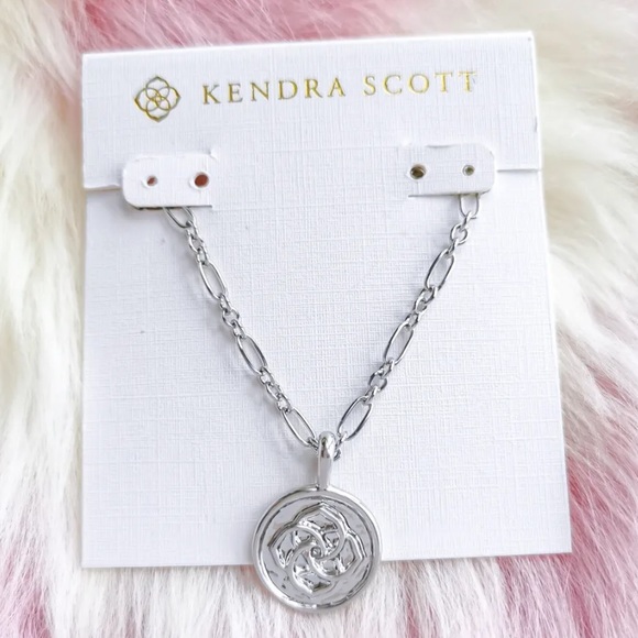 Kendra Scott Jewelry New Kendra Scott Silver Dira Coin Pendant